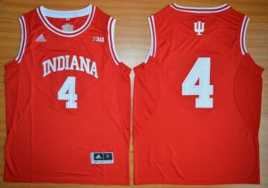 Maillot De Basket NCAA Indiana Hoosiers Victor Oladipo 4 Big 10 Patch NCAA Basketball Authentique Cardinal